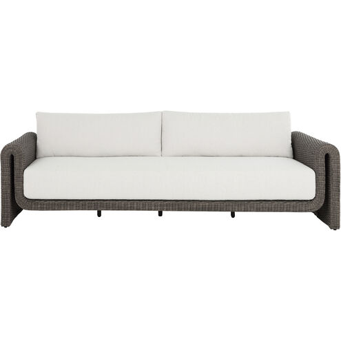 Tibi Grey / Louis Cream Outdoor Sofa